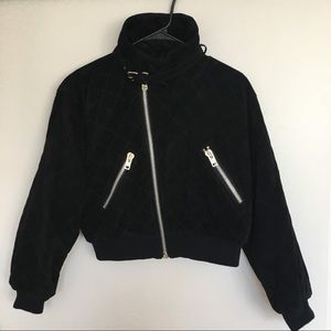 G-III WINTER BLACK LEATHER JACKET